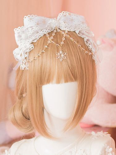 Accessori per capelli Lolita con fiocco a catena con fiocco dolce KC - milanoo.com - Modalova