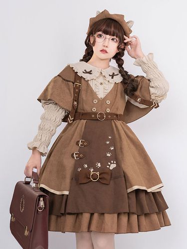 Vestito classico Lolita JSK Set 6 pezzi Completo gonna maglione Steampunk Lolita - milanoo.com - Modalova