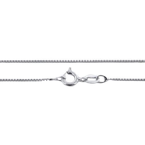 Catena veneziana unisex in argento 50 cm - cappagli charme - Modalova