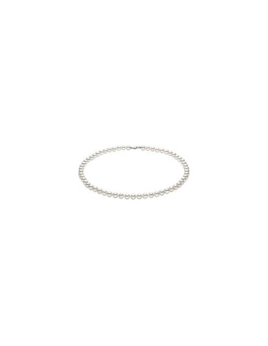 Collana GIOIELLI di perle e oro bianco 18Kt - FWQ106 - Comete - Modalova