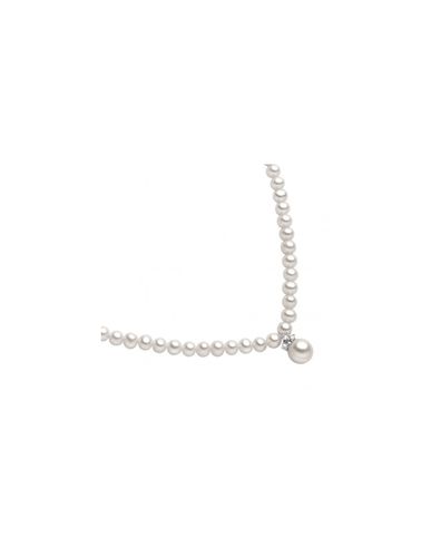 Collana GIOIELLI Fantasia di Perle in oro 18Kt e Perle FWQ127 - Comete - Modalova