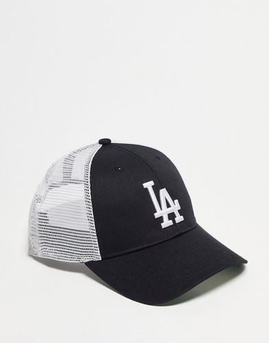 MVP MLB LA Dodgers - Cappello con visiera unisex da baseball nero e bianco - 47 Brand - Modalova
