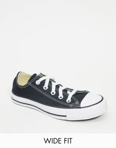 Chuck Taylor All Star Ox - Sneakers nere a pianta larga-Black - Converse - Modalova