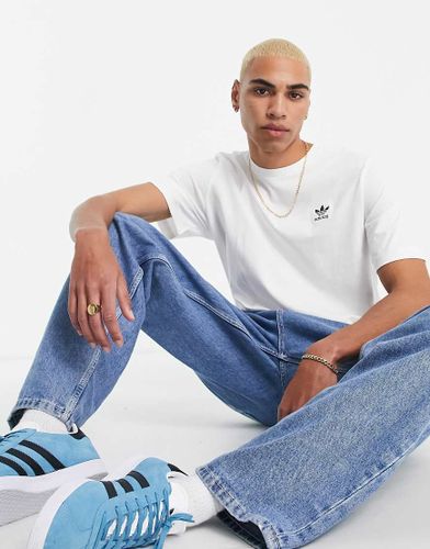 Essentials - T-shirt bianca-Bianco - adidas Originals - Modalova