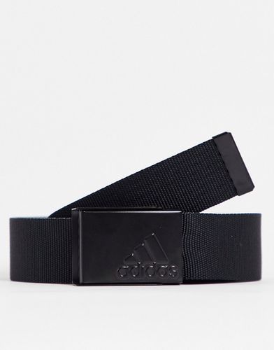 Cintura intrecciata double-face nera e grigia - adidas Golf - Modalova