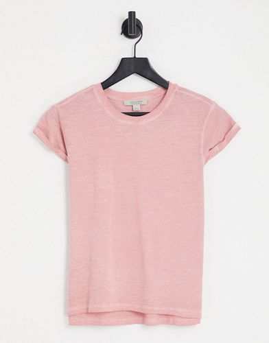 Anna - T-shirt rosa pastello - AllSaints - Modalova