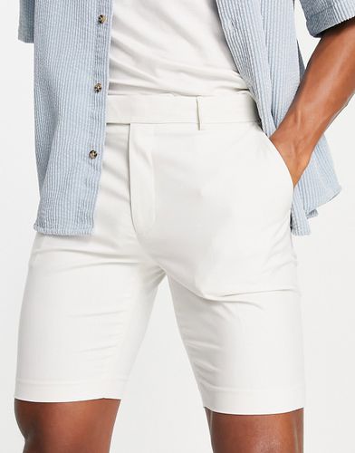 Pantaloncini slim eleganti color grigio chiaro - ASOS DESIGN - Modalova