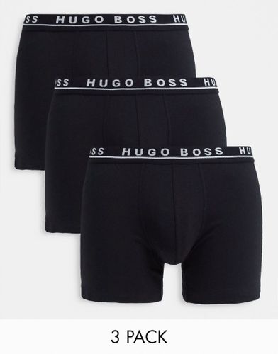 Confezione da 3 boxer aderenti neri-Nero - BOSS Bodywear - Modalova
