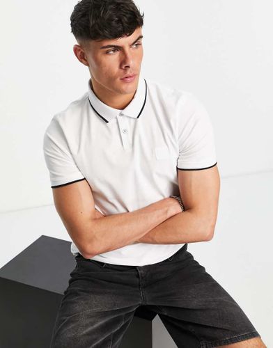 BOSS Orange - Passertip - Polo bianca-Bianco - BOSS by Hugo Boss - Modalova