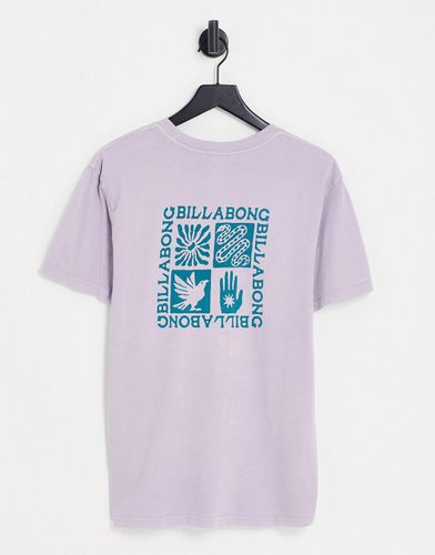 Synenergy - T-shirt lilla-Viola - Billabong - Modalova