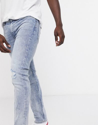 Jeans slim scoloriti original lavaggio verde - MBLUE - Burton Menswear - Modalova
