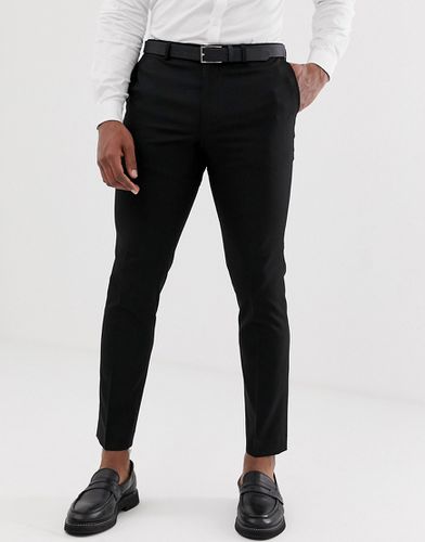 Pantaloni da abito skinny neri - Burton Menswear - Modalova