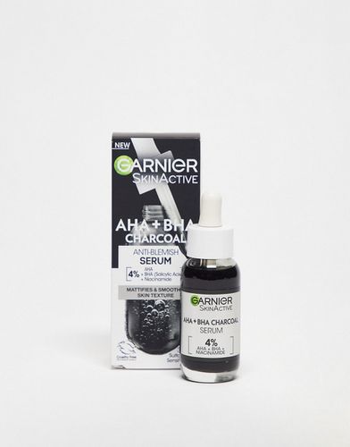 Skinactive - Siero al carbone con il 4% di AHA, BHA e niacinamide da 30 ml-Nessun colore - Garnier - Modalova