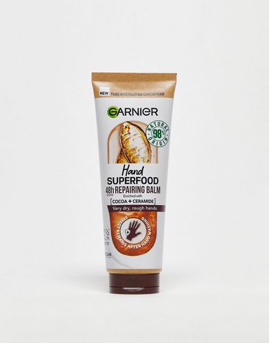 Superfood - Crema mani riparatrice con cacao e ceramide da 75 ml-Nessun colore - Garnier - Modalova