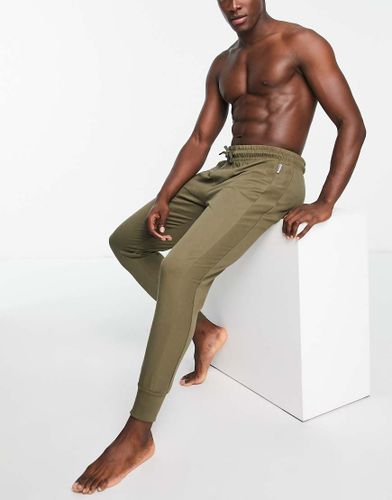 Pantaloni da casa in cotone verde kaki - Greentreat - Modalova
