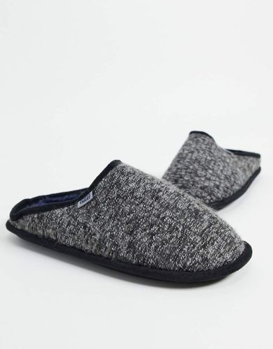 Pantofole stile sabot grigie-Grigio - Greentreat - Modalova