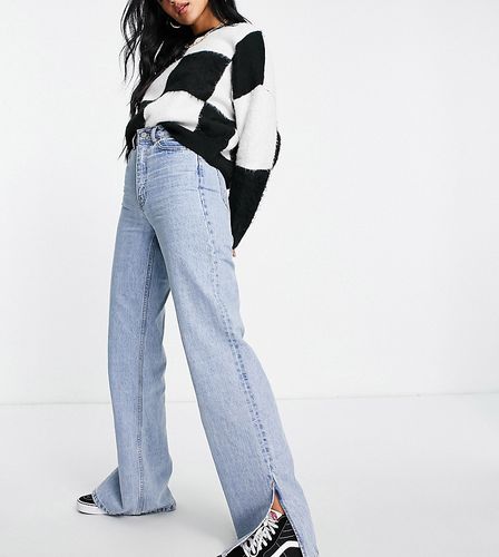 Echo - Jeans con fondo ampio rétro con spacchetti laterali, colore sky high - Dr Denim Tall - Modalova