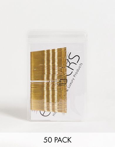 Confezione da 50 mollette per capelli biondi - Easilocks - Modalova