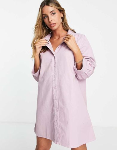 Vestito camicia corto rosa polvere - Edited - Modalova