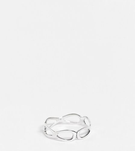 Anello a cerchi aperti in argento sterling - Kingsley Ryan Curve - Modalova