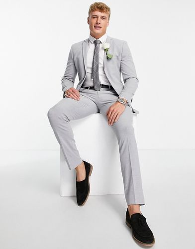 Premium - Pantaloni skinny da abito grigi-Grigio - Jack & Jones - Modalova