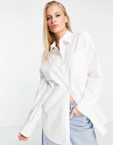 Camicia oversize bianca con bottoni-Bianco - Other Stories - Modalova