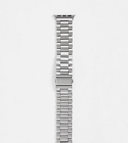 Cinturino per orologio smartwatch color argento in acciaio inossidabile - LOST SOULS - Modalova