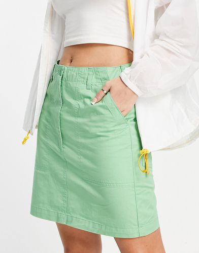 Minigonna di jeans verde chiaro-Grigio - Lacoste - Modalova