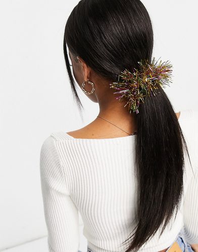 Elastico per capelli natalizio con decorazioni-Multicolore - Madein. - Modalova