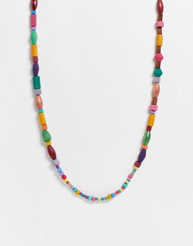 Collana con perline multicolore - Mango - Modalova