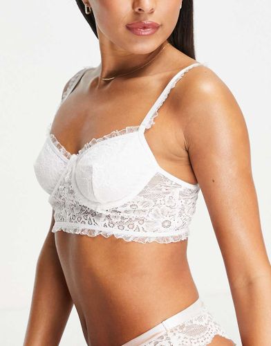 Reggiseno a balconcino da sposa bianco - NaaNaa - Modalova