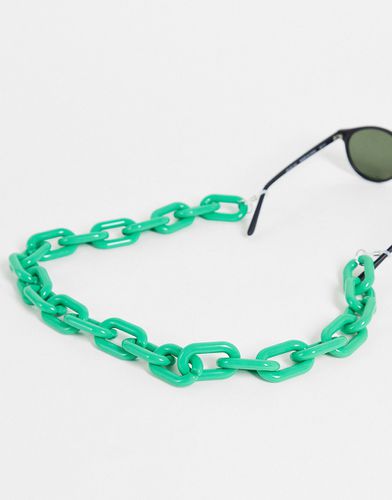 Catenina per occhiali oversize spessa verde - Public Desire - Modalova