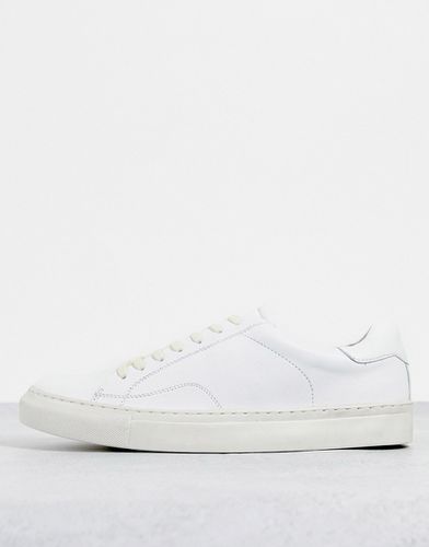White Perry - Sneakers in vera pelle bianche - Topman - Modalova