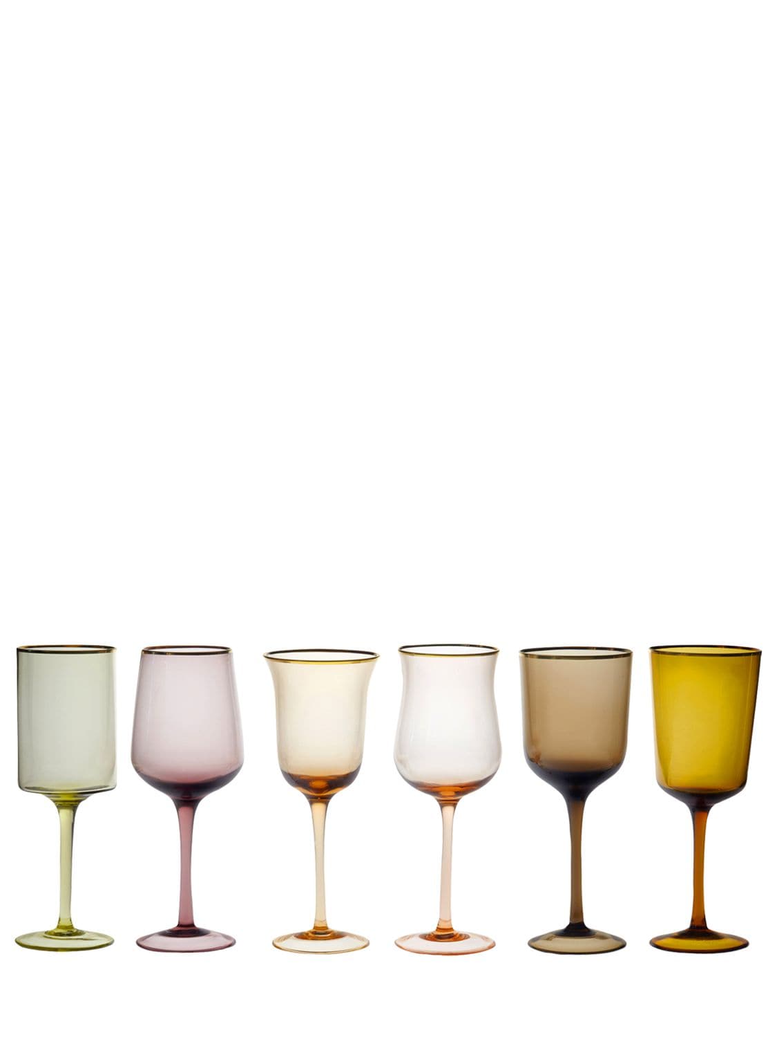 Set Di 6 Bicchieri Diversi Da Vino Nuance - BITOSSI HOME - Modalova