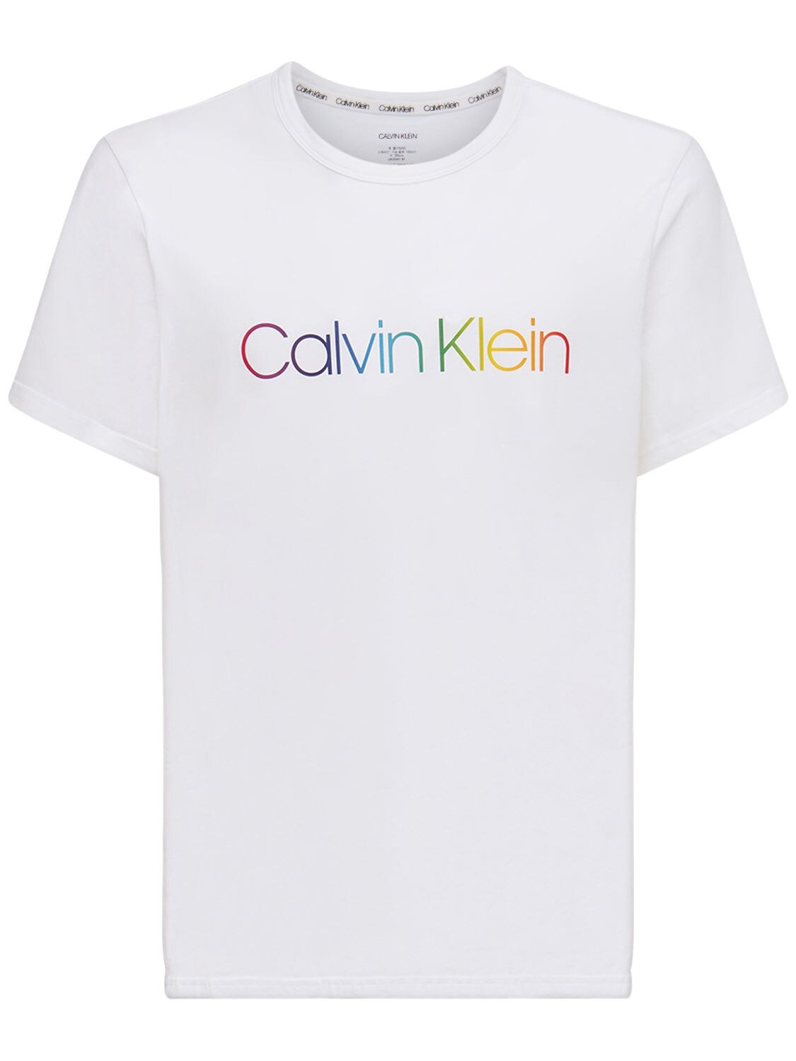 T-shirt In Cotone Con Logo - CALVIN KLEIN UNDERWEAR - Modalova