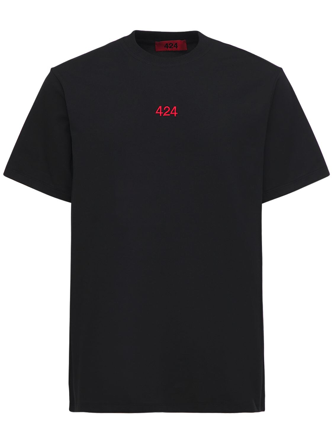 T-shirt In Cotone Con Logo - 424 - Modalova