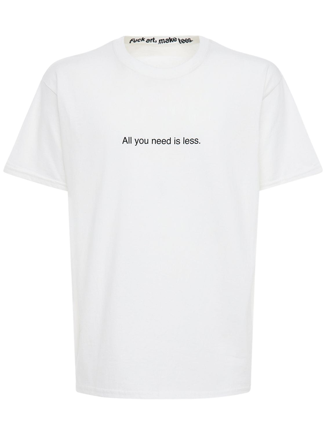 T-shirt All You Need Is Less In Cotone - FAMT - FUCK ART MAKE TEES - Modalova