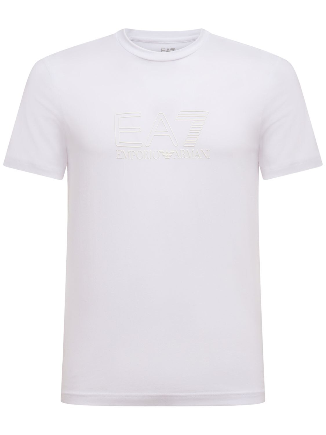 T-shirt Visibility In Cotone Stretch - EA7 EMPORIO ARMANI - Modalova