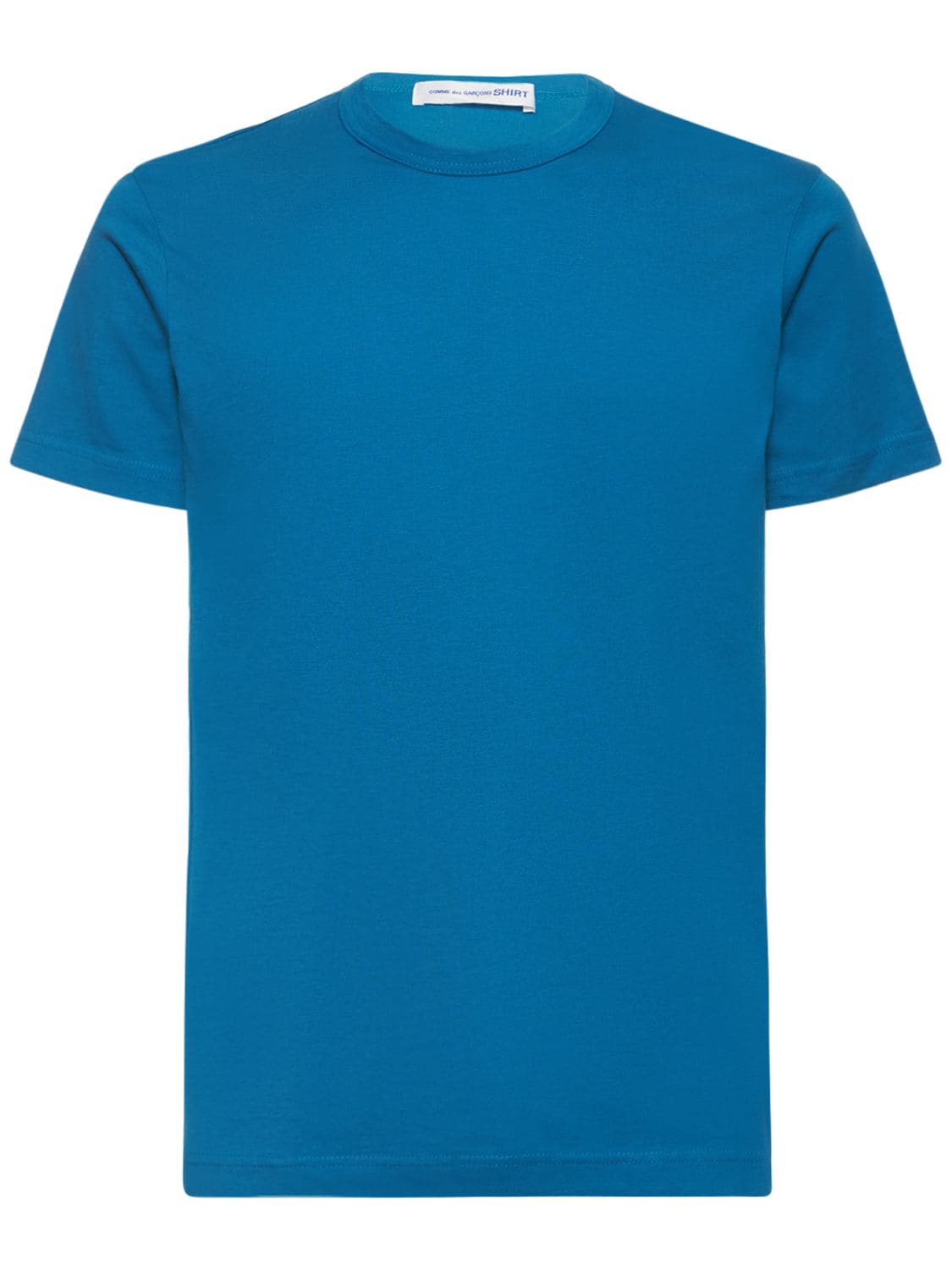 T-shirt In Jersey Di Cotone Con Logo - COMME DES GARÇONS SHIRT - Modalova