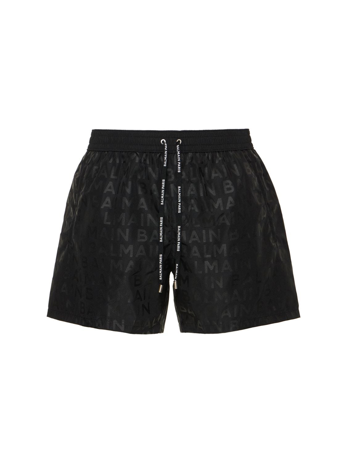 Shorts Mare In Nylon Con Logo - BALMAIN UNDERWEAR - Modalova