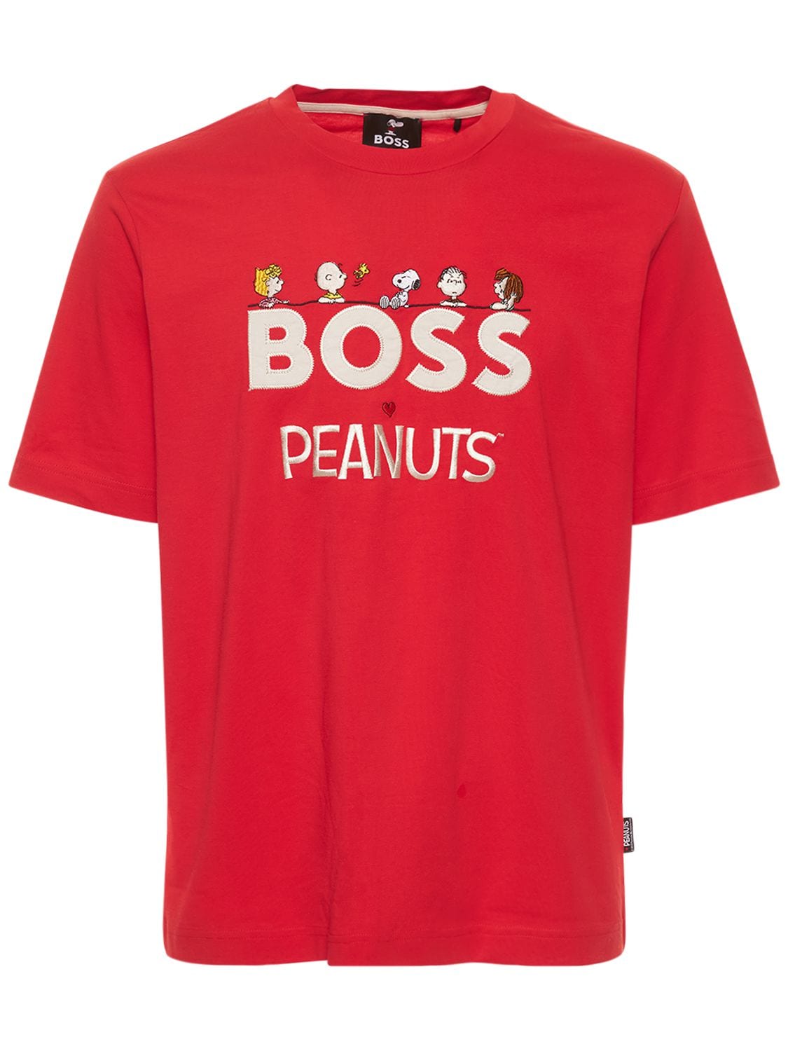 T-shirt Bm X Peanuts In Jersey Di Cotone - BOSS - Modalova