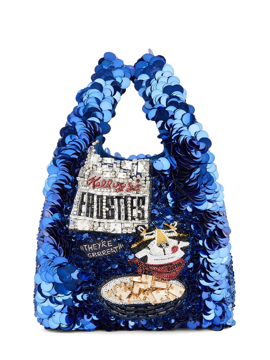 Borsa Shopping Mini Frosties Con Paillettes - ANYA HINDMARCH - Modalova