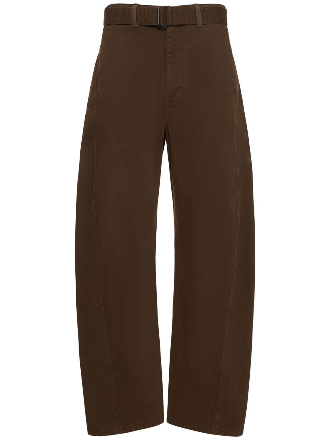 Pantaloni In Cotone Con Cintura - LEMAIRE - Modalova
