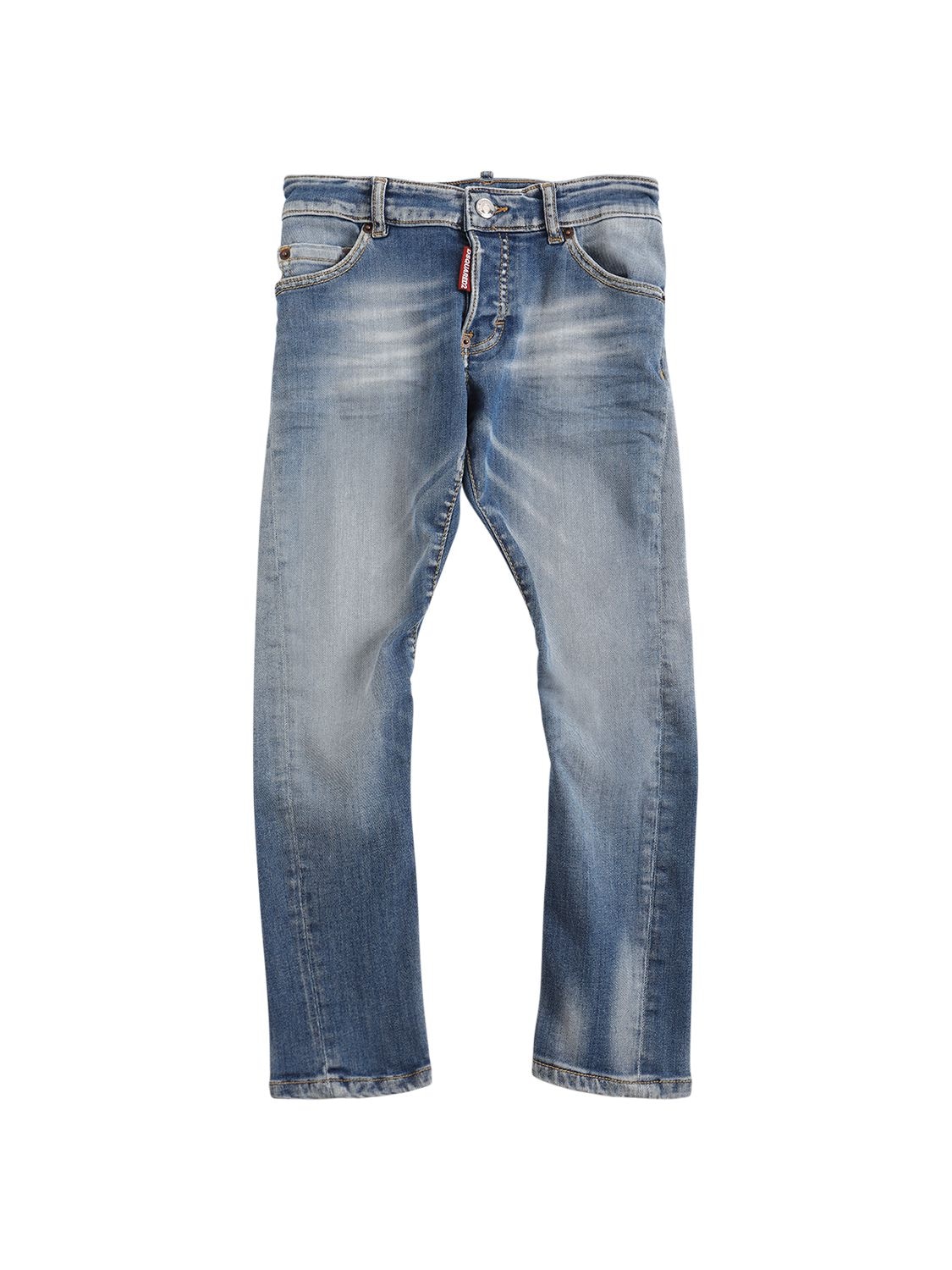 Cotton Stretch Denim Jeans - DSQUARED2 - Modalova