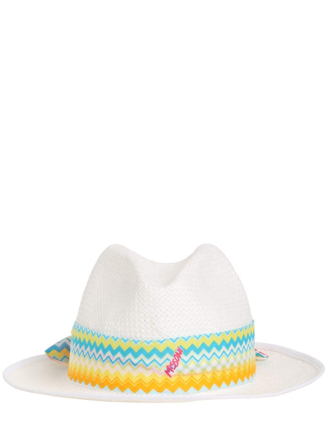 Cappello Panama Con Dettaglio Stampato - MISSONI - Modalova