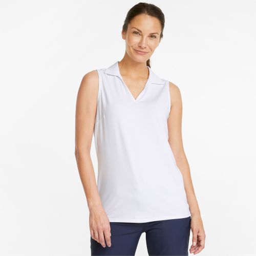 Polo da golf smanicata CLOUDSPUN Coast da donna, /Altro - PUMA - Modalova