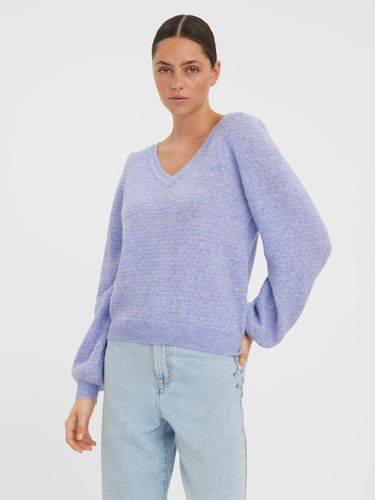 Pullover Scollo A V Maniche A Palloncino - Vero Moda - Modalova