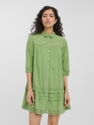 Vestito Corto Regular Fit Collo Camicia - Vero Moda - Modalova