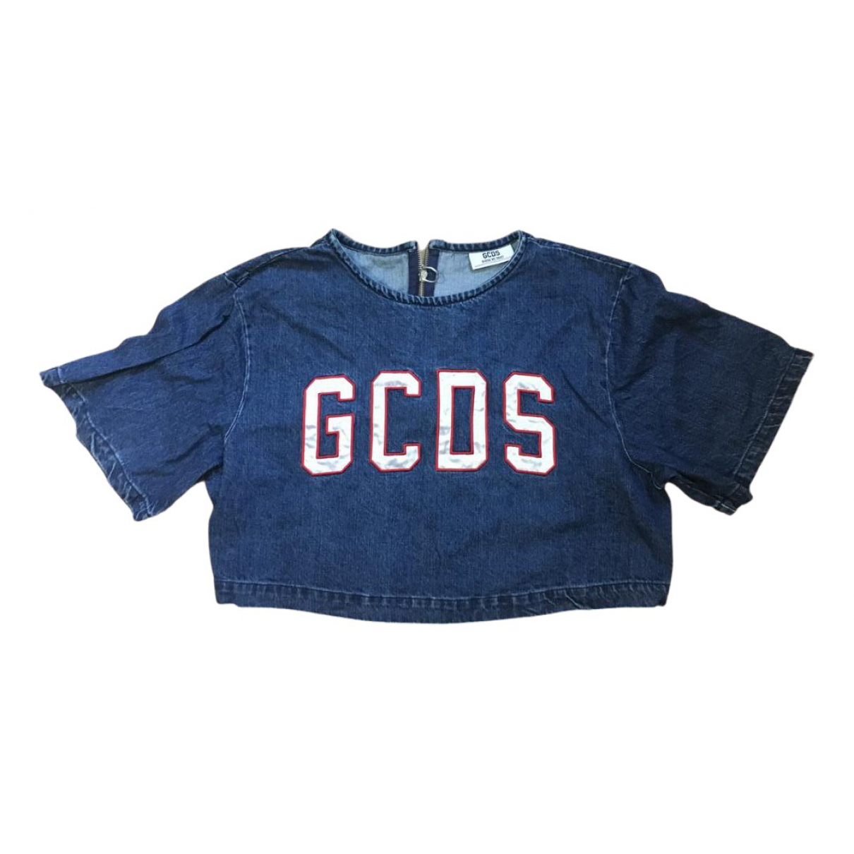 GCDS Top in Denim - jeans Blu - GCDS - Modalova