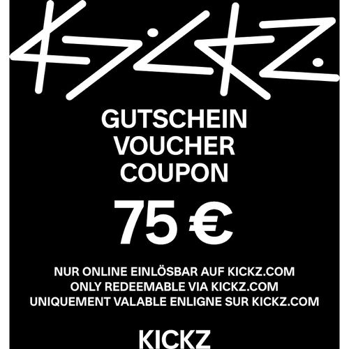 Kickz Gutschein 75€, Gutschein75 - Kickz - Modalova